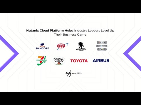 Nutanix Powers Leading Global Brands