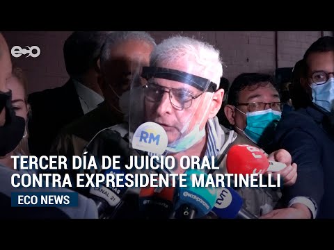 Tercer día de juicio oral contra expresidente Martinelli | Eco News