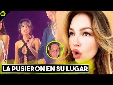 Así Fue Como Becky G Puso en su Lugar la Arrogancia de Thalia.