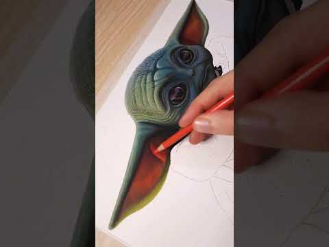 Drawing Grogu | Baby Yoda
