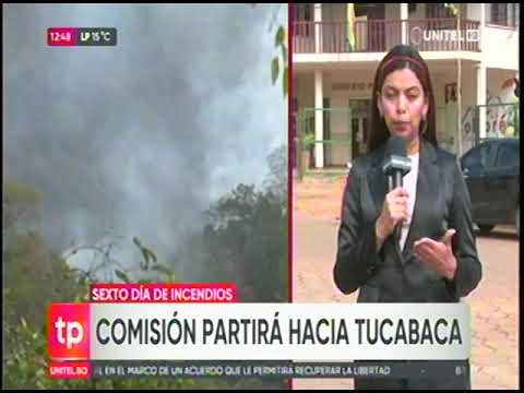 25062024 SEXTO DÍA DE INCENDIOS EN TUCABACARED UNITEL