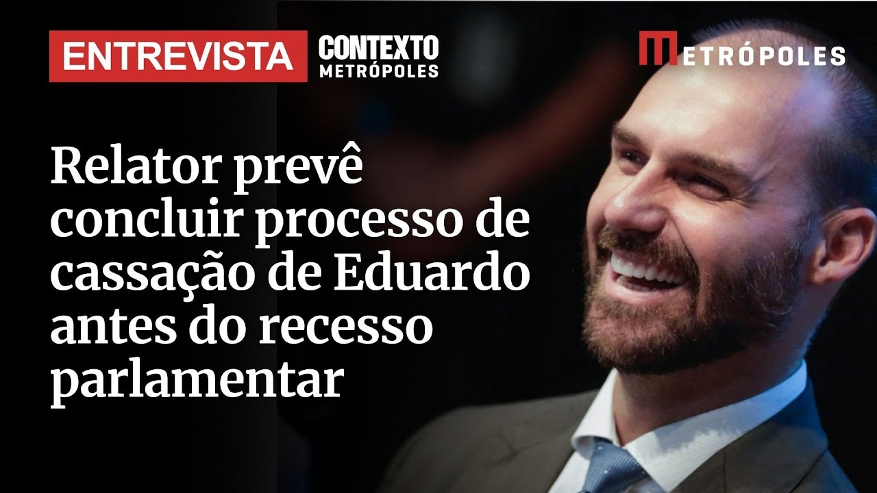 Relator promete conduzir de forma rápida e objetiva processo de cassação de Eduardo Bolsonaro