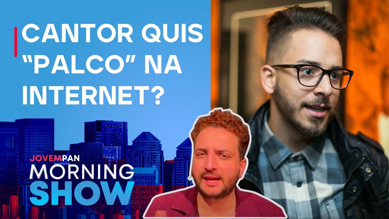 JUNIOR irmão de SANDY grita em show ANISTIA É O  Felipe Reis comenta