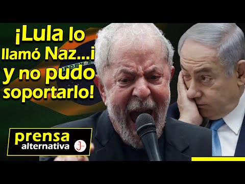 Eres peor que Hitle...r! Lula destrozó a Netanyahu y este respondió furioso!!