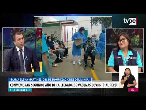 Edición Matinal | María Elena Martínez, directora de Inmunizaciones del Minsa - 07/02/2023