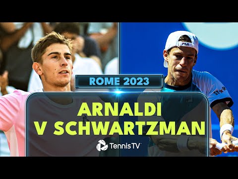 Drama packed Arnaldi vs Schwartzman Match | Rome 2023 Highlights