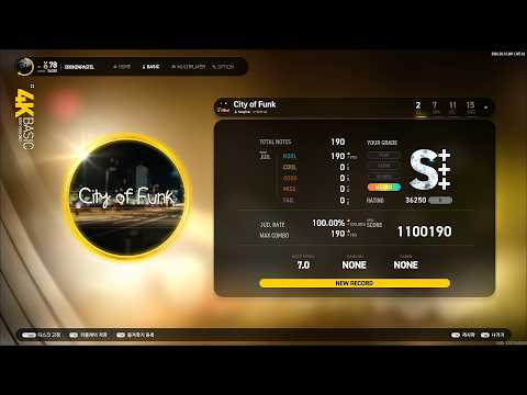 [EZ2ON REBOOT : R] {B} City of Funk 4K EZ 2