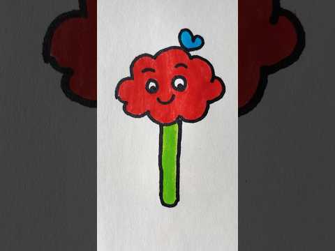 Easy kids drawing🤠 #shorts #trending #viralvideo #youtubeshorts #anaya #viralshorts #kidsvideo #art