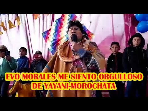 EVO MORALES PARTICIPA DE LA FERIA DE YAYANI...