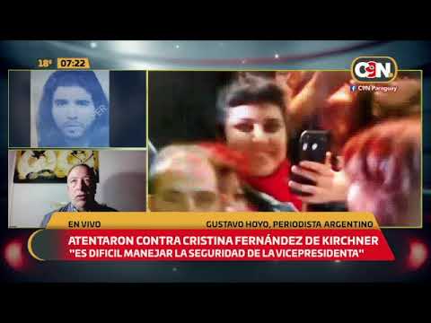 Atentaron contra Cristina Fernández de Kirchner