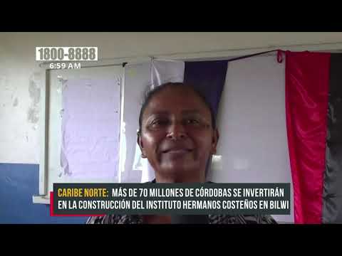 Inician obras de reemplazo del Instituto Hermanos Costeños en Bilwi, Nicaragua