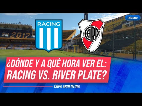 RACING 🆚 RIVER PLATE | VER EN VIVO partido clave por la COPA ARGENTINA