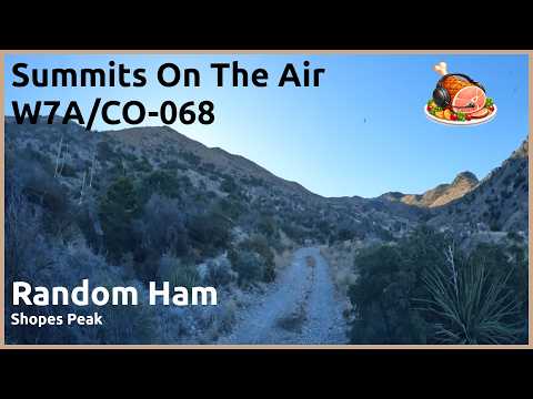SOTA W7A/CO-068 Shopes Peak - Random Ham Amateur Radio