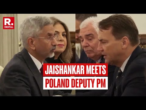 Watch LIVE: EAM S Jaishankar’s opening remarks after meeting with Poland’s Dy PM Radosław Sikorski