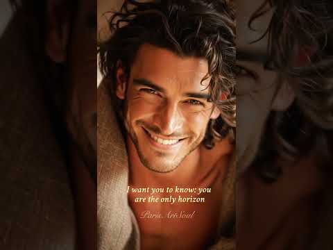 The World’s Most Handsome Man Morning Gaze That Melts Your Soul #shorts #handsome #romantic #aiart