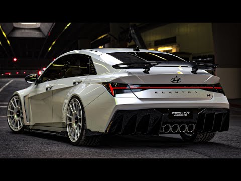 Hyundai Elantra 2025 HARDCORE Bodykit by Zephyr Designz