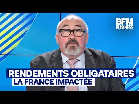 Taux obligataires français : "Cette hausse des taux fait mal à la France" (Emmanuel Lechypre)