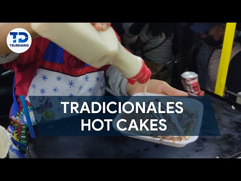 Regresan los tradicionales hot cakes del mercadito navideño