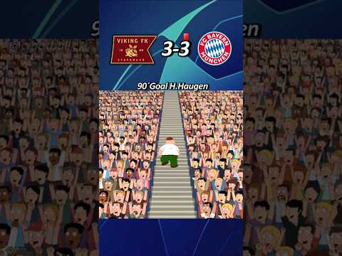 VIKING 3 3 BAYERN MUNCHEN | CHAMPIONS LEAGUE HIGHLIGHTS