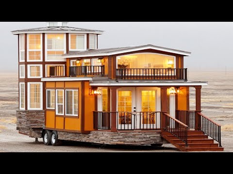 The most luxurious and modern small house today makes everyone dream