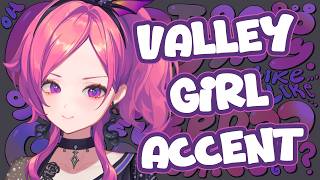【RUNIE RUSEDAY #133】Relaxing Valley Girl Accent