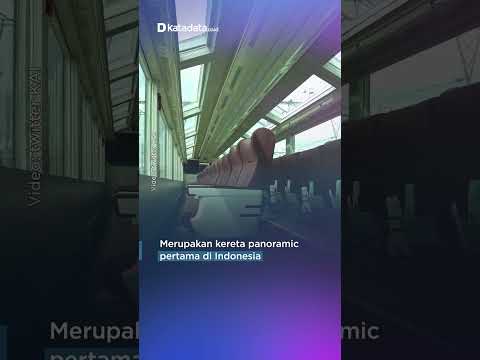 Kereta Panoramic Gambir-Yogyakarta Mulai Beroperasi