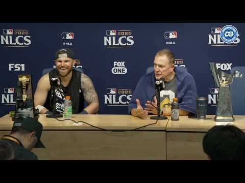 NLCS 2026: Jake Bauers recalls 'eye-opening' moment against Dodgers, Pat Murphy celebrates