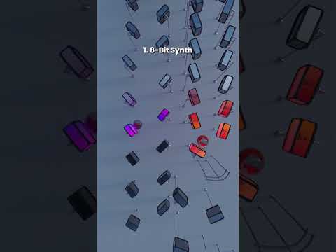 You know what songs these are? 🕷️ #satisfying #instruments