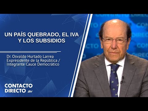Entrevista con Osvaldo Hurtado Larrea - Expresidente de la República | Contacto Directo | Ecuavisa