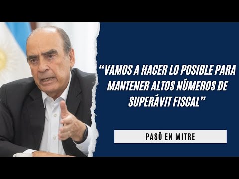 La entrevista completa de Guillermo Francos con Gabriel Anello: Altos números de superávit fiscal