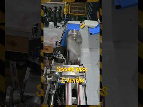 Machining Large Aluminum Angle on Small Lathe  🔧 Custom Power Feed Test #machine #cnc #mechanical