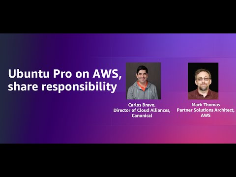 Ubuntu Pro on AWS, share responsibility | Amazon Web Services