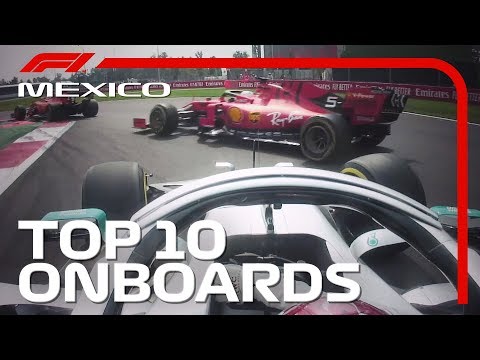 Drama At The Start, Amazing Overtakes And The Top 10 Onboards | 2019 Mexican Grand Prix