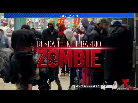 Cientos de boricuas viven en el Barrio Zombie