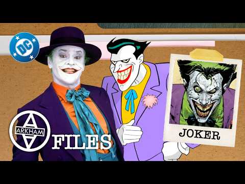 Batman: Arkham Case Files - The Joker 🃏🤡 | Villain Origin Explained | DC