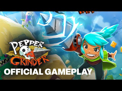 Pepper Grinder - Exclusive Gameplay Of Three New Stages With Commentary