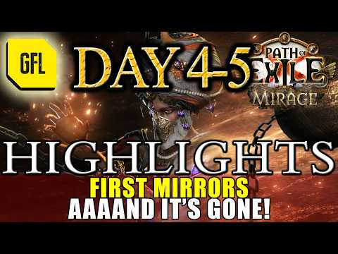 Path of Exile 3.28 Mirage Highlights Day #04-05 FIRST TIME MIRRORS, AAAND IT'S GONE and more...