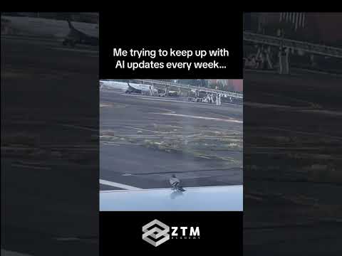 Keeping Up With AI in 2025 Be Like…