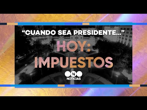 CUANDO SEA PRESIDENTE: IMPUESTOS - Telefe Noticias