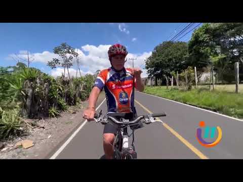 En Alajuela hay un ciclista como ningún otro