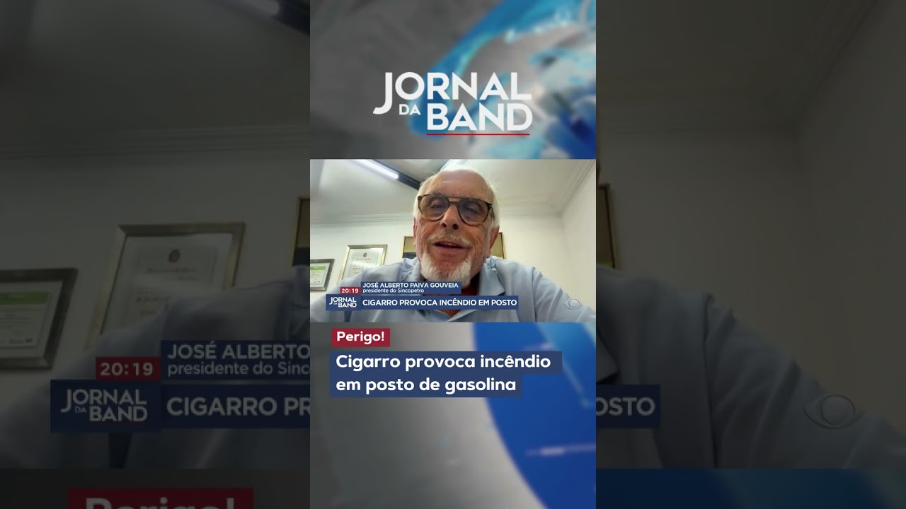 Cigarro provoca incêndio em posto de gasolina TV Online Cigarro provoca incêndio em posto de gasolina
