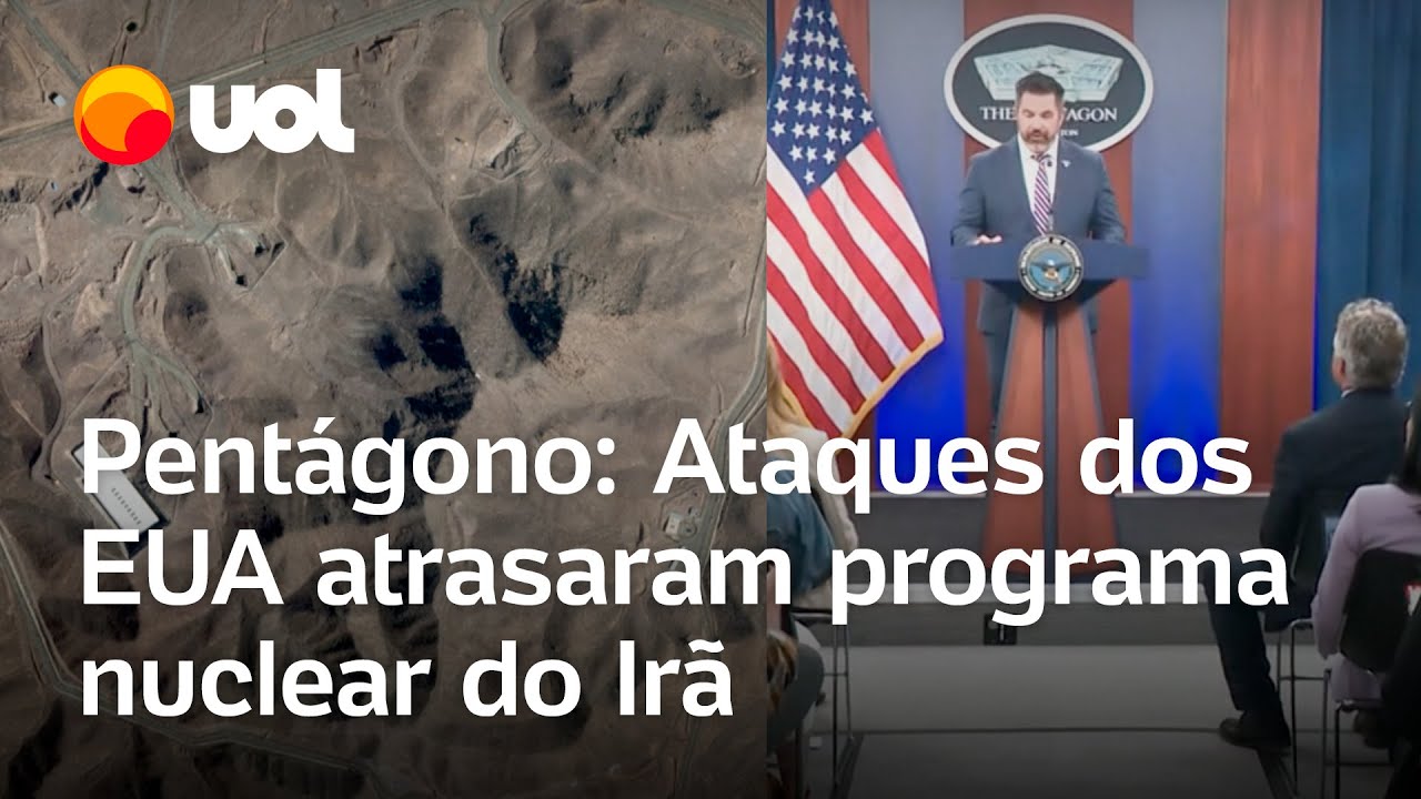 Pentágono diz que ataques dos EUA atrasaram programa nuclear do Irã por ‘um ou dois anos’