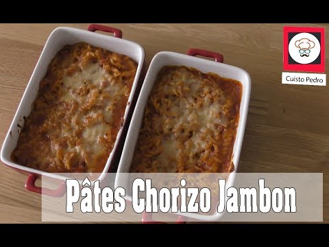 Recette pâtes au chorizo jambon serrano Thermomix TM5