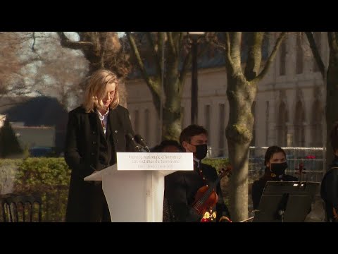 Hommage aux victimes du terrorisme: Le Pr Bertolus lit un extrait du lambeau de Philippe Lançon