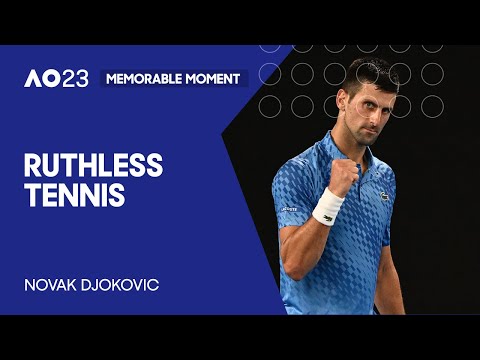 Novak Djokovic Commands Brilliant Rally | Australian Open 2023