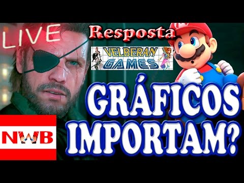 Live - Gráficos São Importantes" (RESPOSTA VELBERAN)