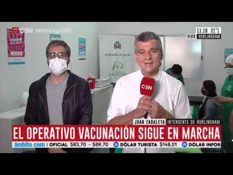 COMENZÓ LA CAMPAÑA DE VACUNACIÓN CONTRA EL CORONAVIRUS EN HURLINGHAM