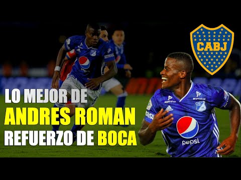 ASI juega ANDRES FELIPE ROMAN | POSIBLE REFUERZO de BOCA | 2021