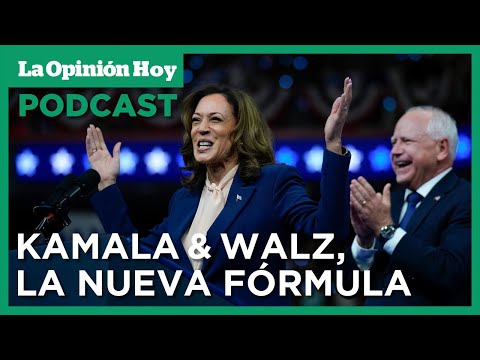 Kamala Harris & Tim Walz, la nueva fórmula demócrata.