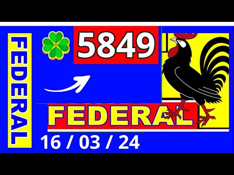 Resultado do Jogo do Bicho das 19 horas pela Loteria Federal 5849